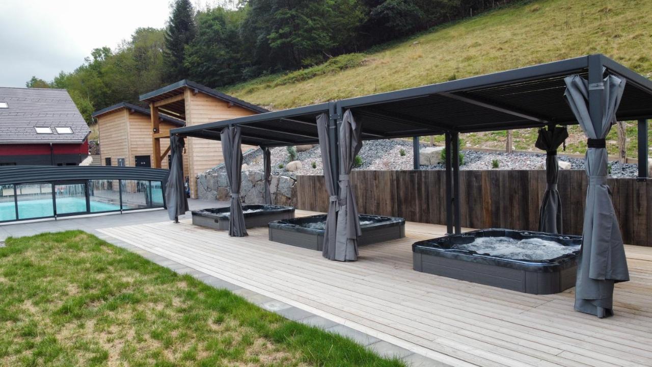 Apartmán La Ferme De Rochesson, Jacuzzis & Piscine Commune Exteriér fotografie